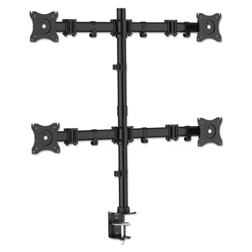Kantek Articulating Triple Monitor Arms, For 13" To 27" Monitors, 360 Deg Rotation, 45 Deg Tilt, 180 Deg Pan, Black, Supports 18 Lb freeshipping - TVN Wholesale
